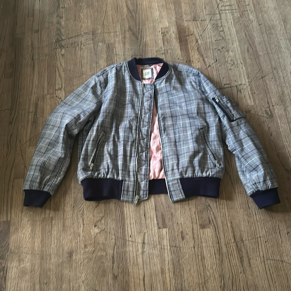 Bomber Jacket- Gap Brand- Size Large